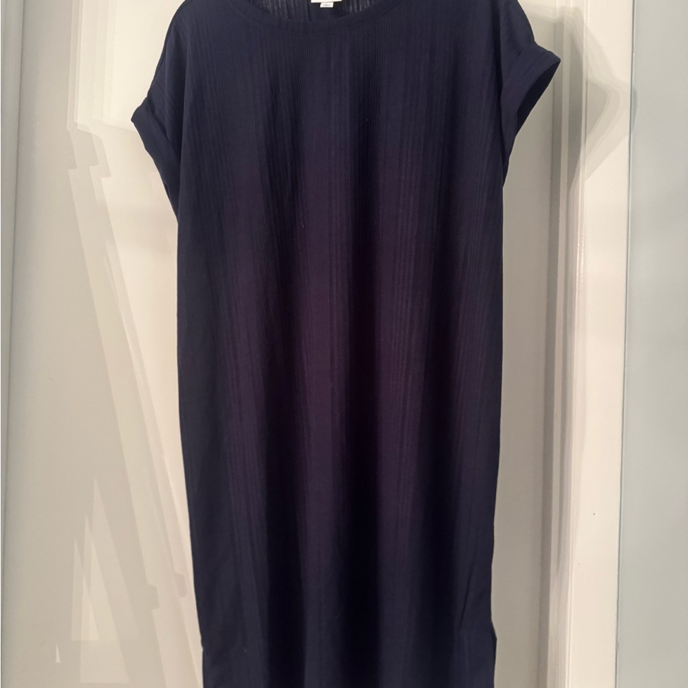 Lularoe Chelsea T-Shirt Navy Blue Dress